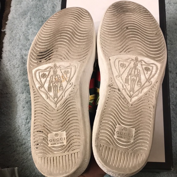 Gucci Ace suede GG cube shoes - Picture 11 of 11